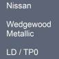 Preview: Nissan, Wedgewood Metallic, LD / TP0.